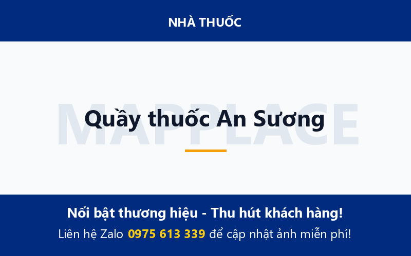 Quầy thuốc An Sương