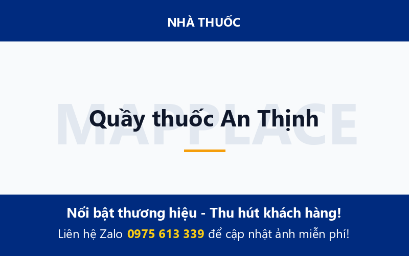 Quầy thuốc An Thịnh