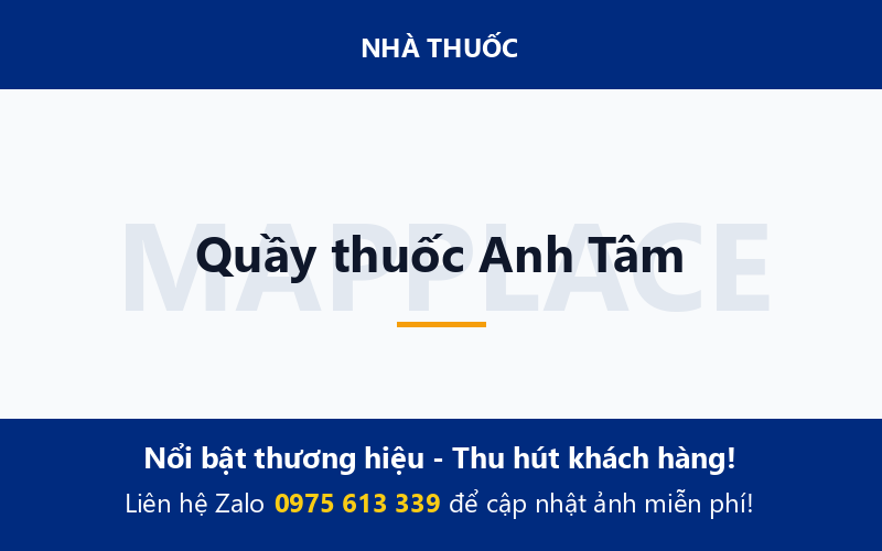 Quầy thuốc Anh Tâm