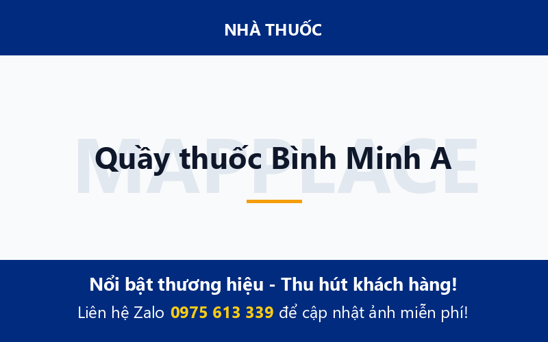 Quầy thuốc Bình Minh A