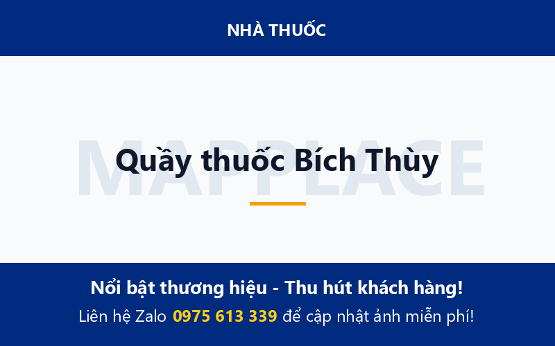 Quầy thuốc Bích Thùy