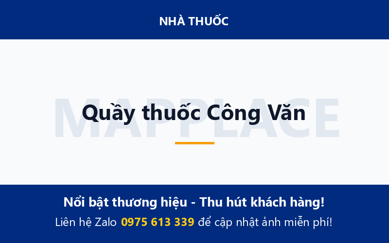 Quầy thuốc Công Văn