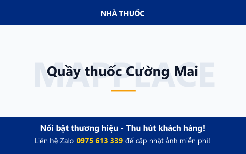 Quầy thuốc Cường Mai