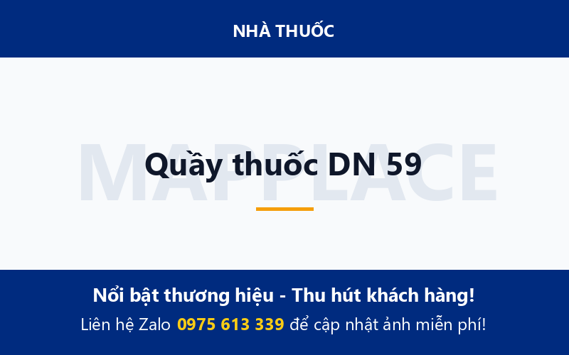 Quầy thuốc DN 59