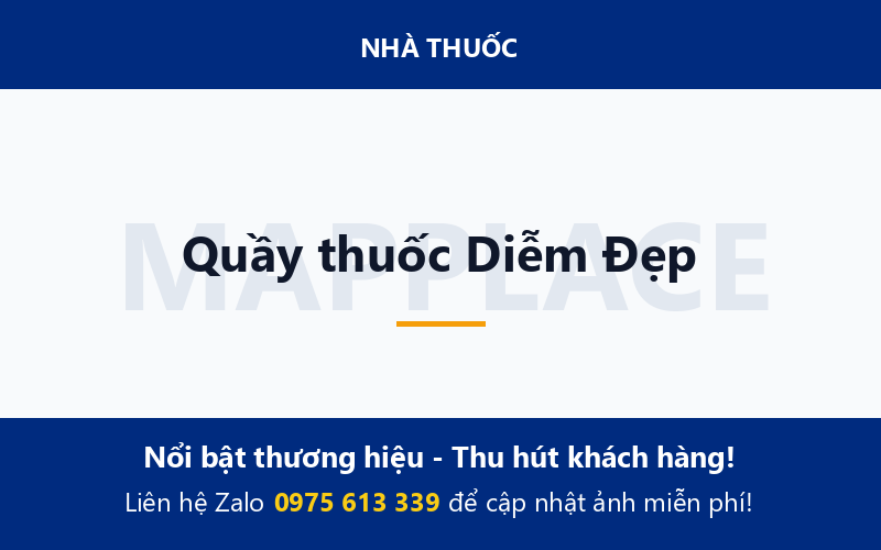 Quầy thuốc Diễm Đẹp