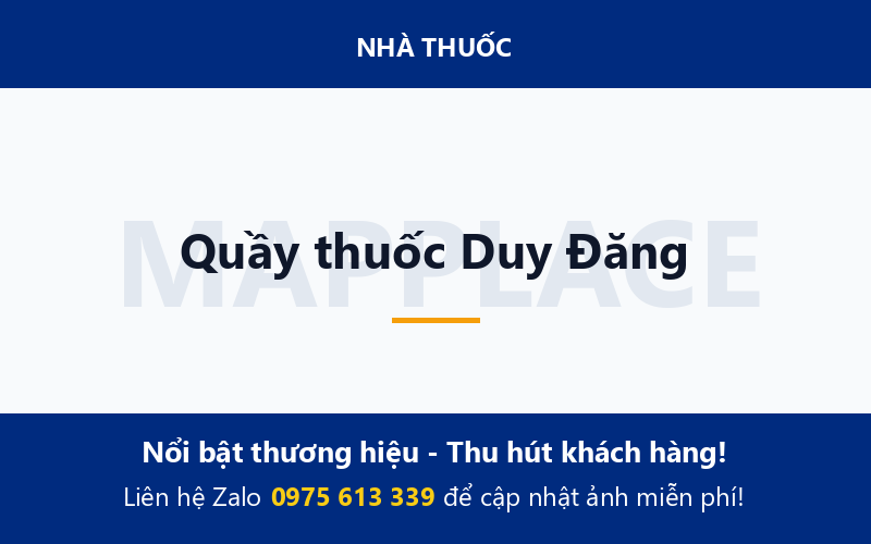 Quầy thuốc Duy Đăng