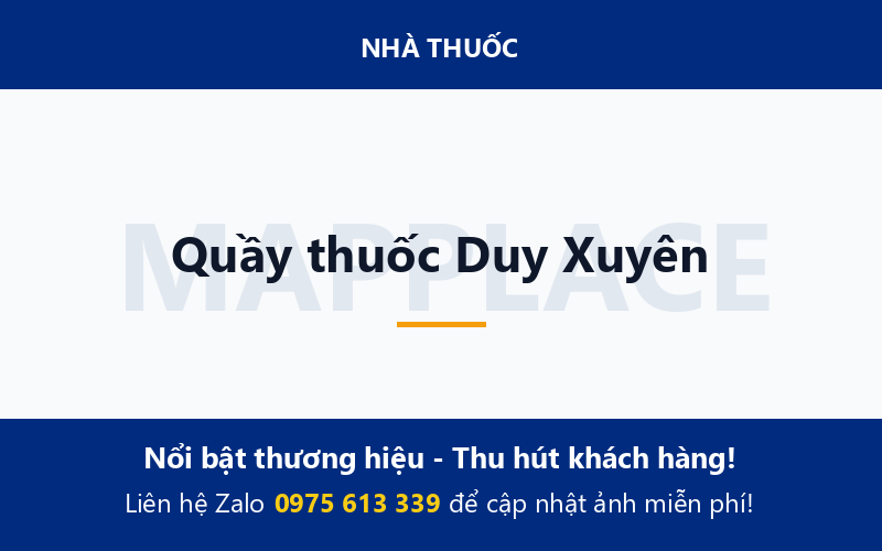 Quầy thuốc Duy Xuyên