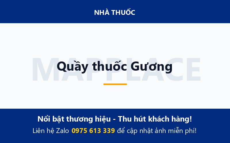 Quầy thuốc Gương