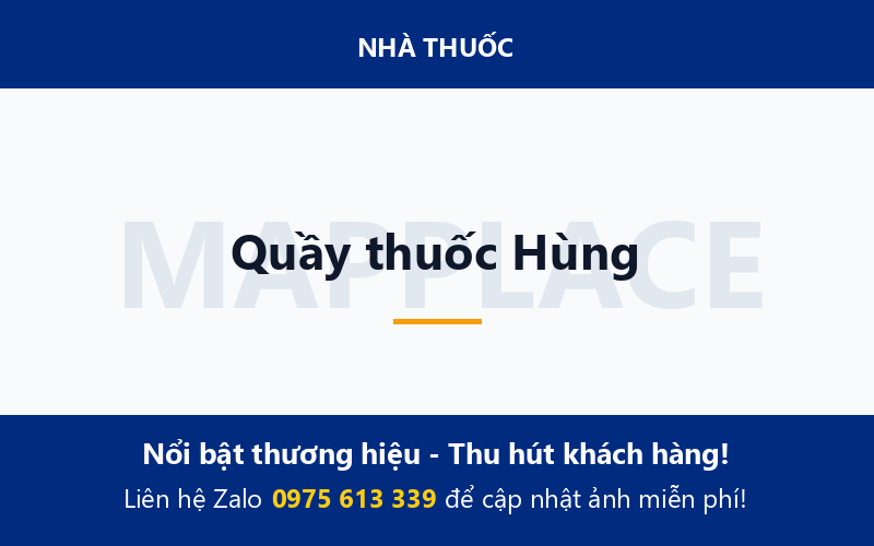 Quầy thuốc Hùng