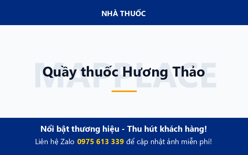 Quầy thuốc Hương Thảo