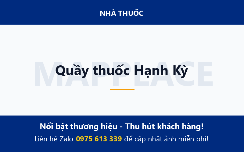 Quầy thuốc Hạnh Kỳ
