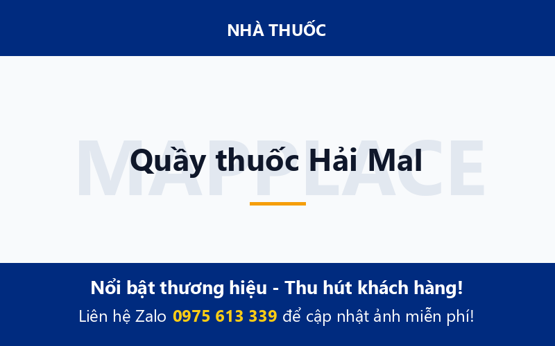 Quầy thuốc Hải MaI