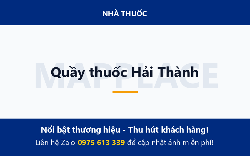 Quầy thuốc Hải Thành