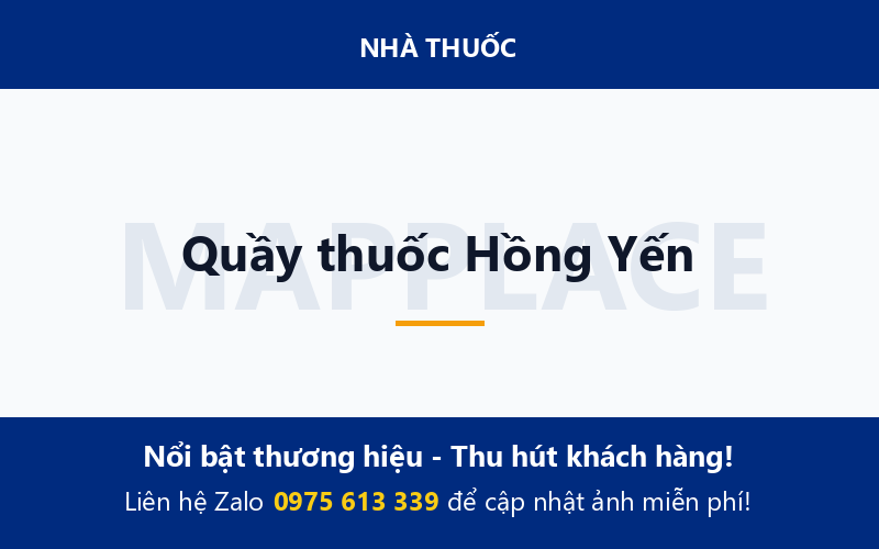 Quầy thuốc Hồng Yến