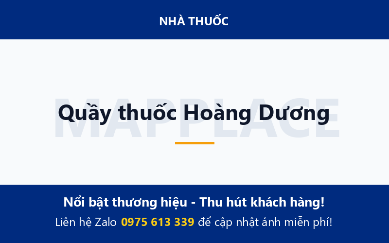 Quầy thuốc Hoàng Dương