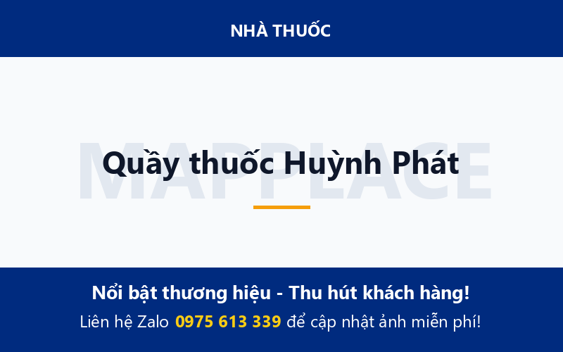 Quầy thuốc Huỳnh Phát
