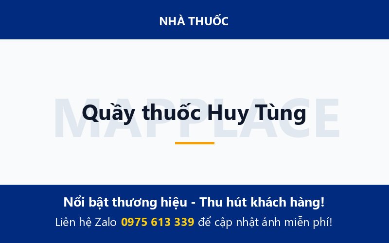 Quầy thuốc Huy Tùng