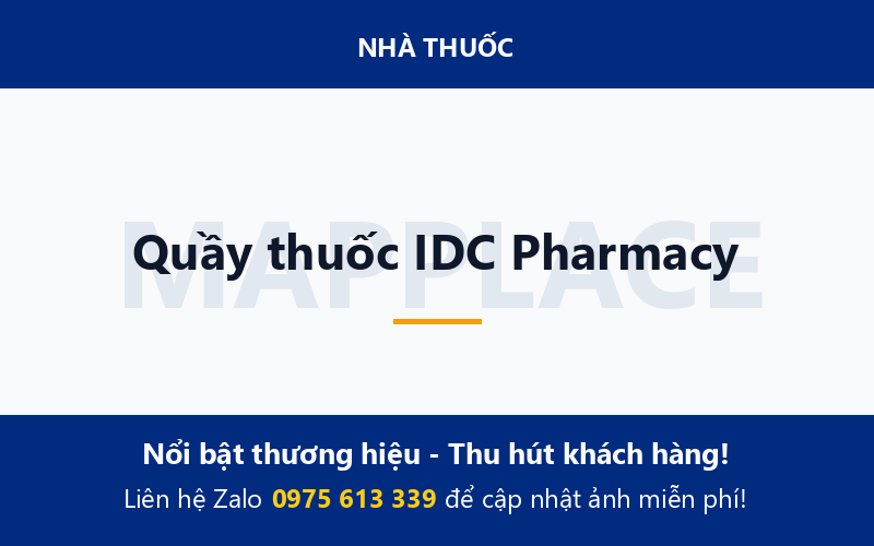 Quầy thuốc IDC Pharmacy