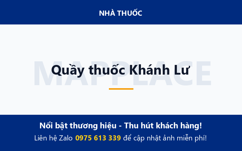 Quầy thuốc Khánh Lư