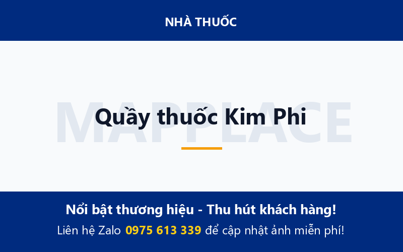 Quầy thuốc Kim Phi
