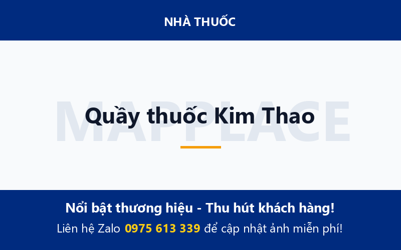 Quầy thuốc Kim Thao