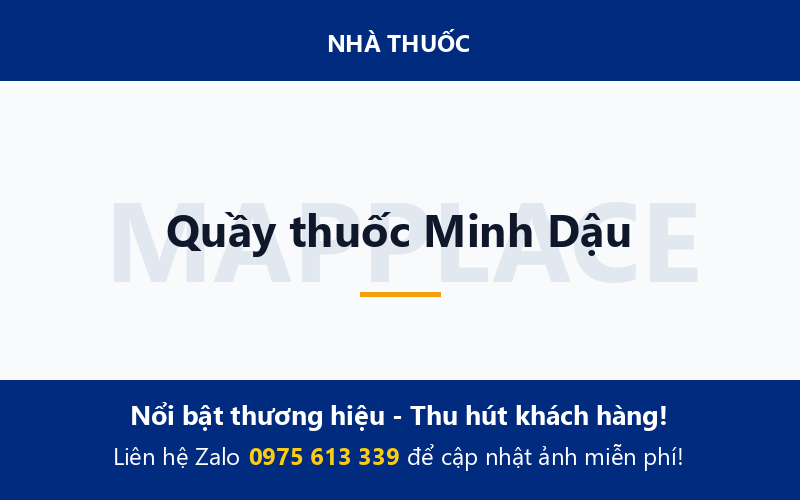 Quầy thuốc Minh Dậu