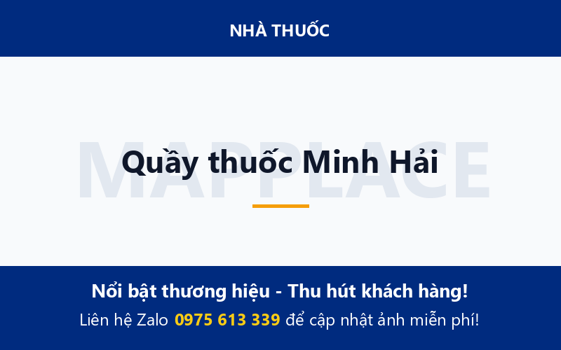 Quầy thuốc Minh Hải