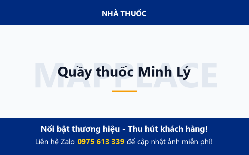 Quầy thuốc Minh Lý