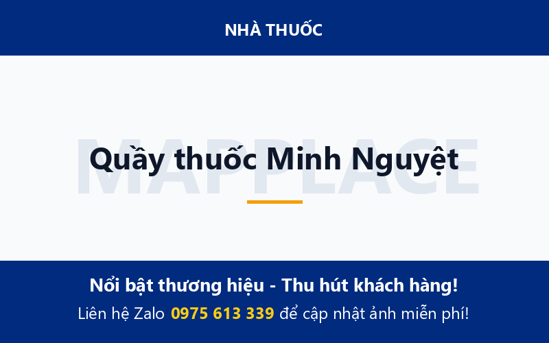 Quầy thuốc Minh Nguyệt