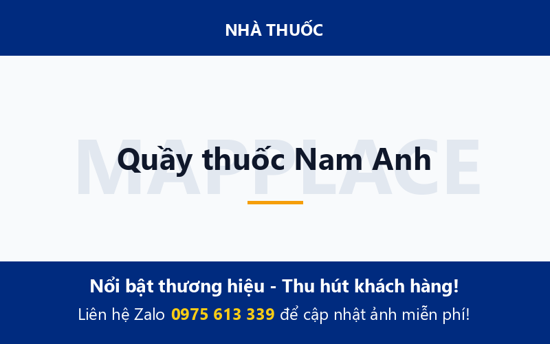 Quầy thuốc Nam Anh