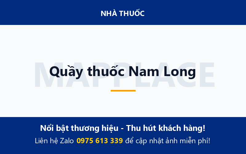 Quầy thuốc Nam Long