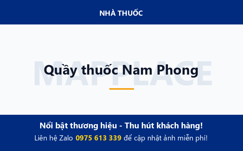 Quầy thuốc Nam Phong