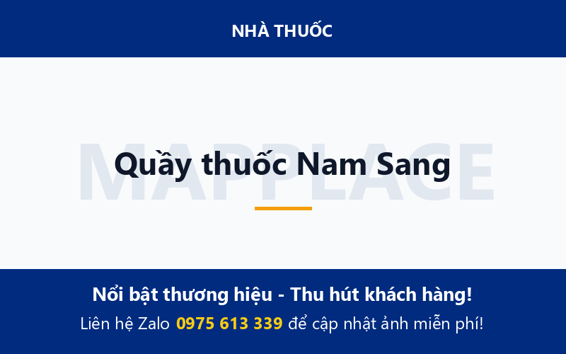 Quầy thuốc Nam Sang
