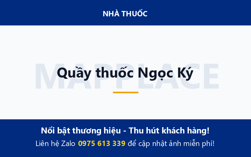 Quầy thuốc Ngọc Ký