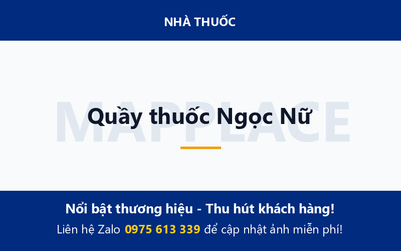 Quầy thuốc Ngọc Nữ