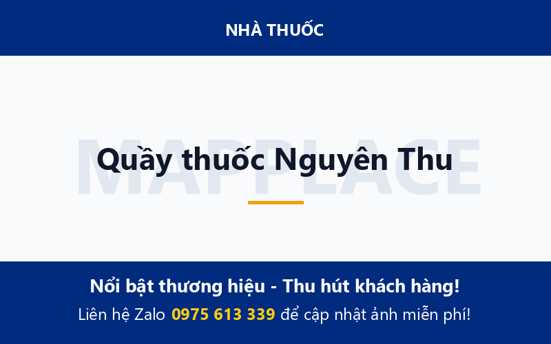 Quầy thuốc Nguyên Thu