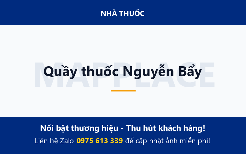 Quầy thuốc Nguyễn Bẩy