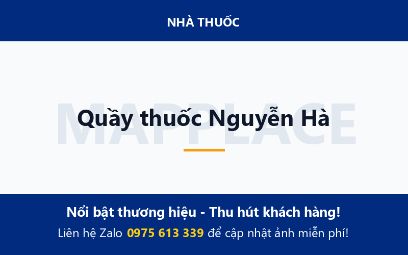 Quầy thuốc Nguyễn Hà