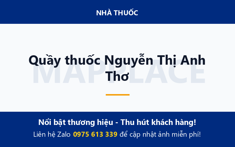 Quầy thuốc Nguyễn Thị Anh Thơ