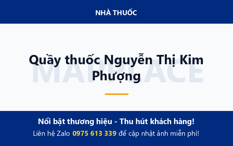 Quầy thuốc Nguyễn Thị Kim Phượng