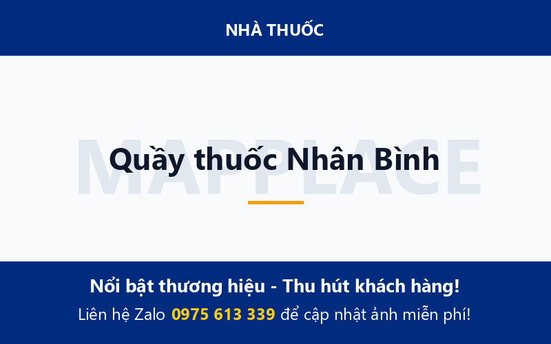 Quầy thuốc Nhân Bình