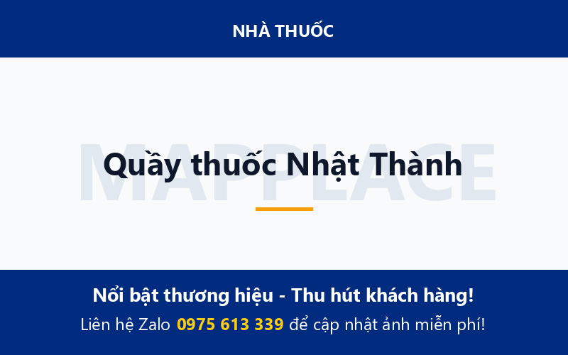 Quầy thuốc Nhật Thành