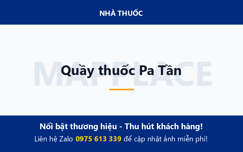 Quầy thuốc Pa Tần