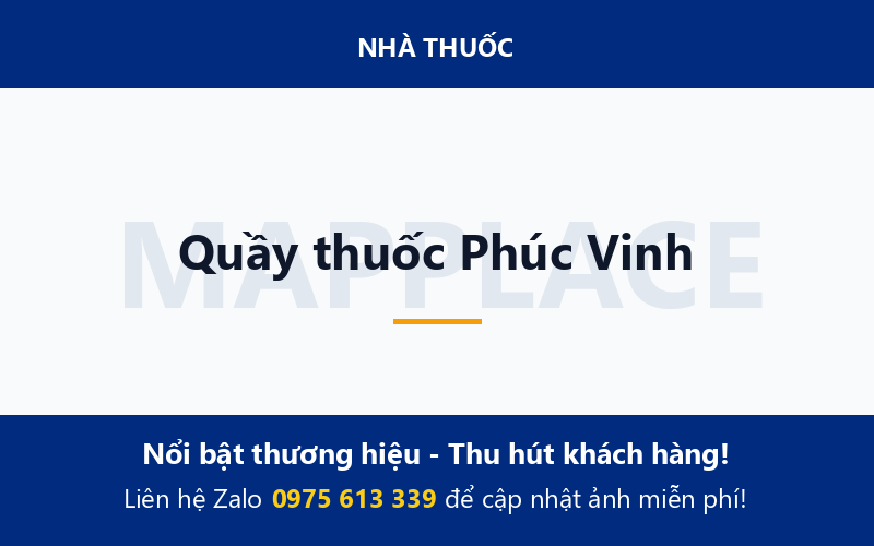 Quầy thuốc Phúc Vinh