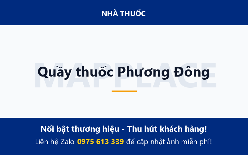 Quầy thuốc Phương Đông