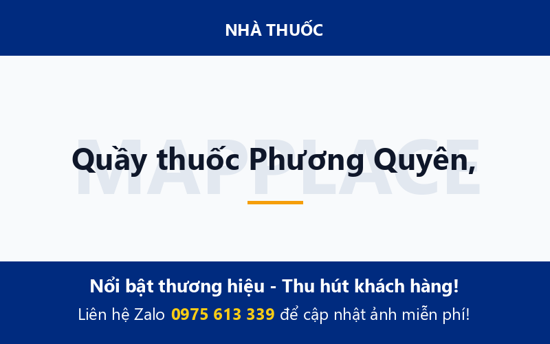 Quầy thuốc Phương Quyên,