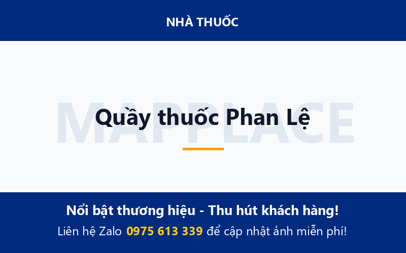 Quầy thuốc Phan Lệ