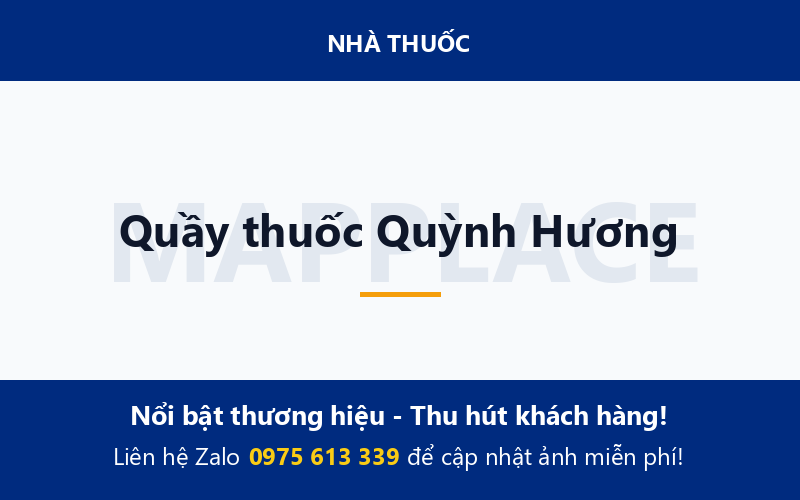 Quầy thuốc Quỳnh Hương