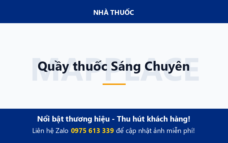 Quầy thuốc Sáng Chuyên