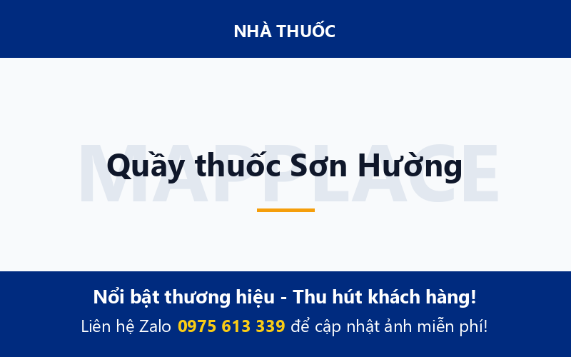 Quầy thuốc Sơn Hường